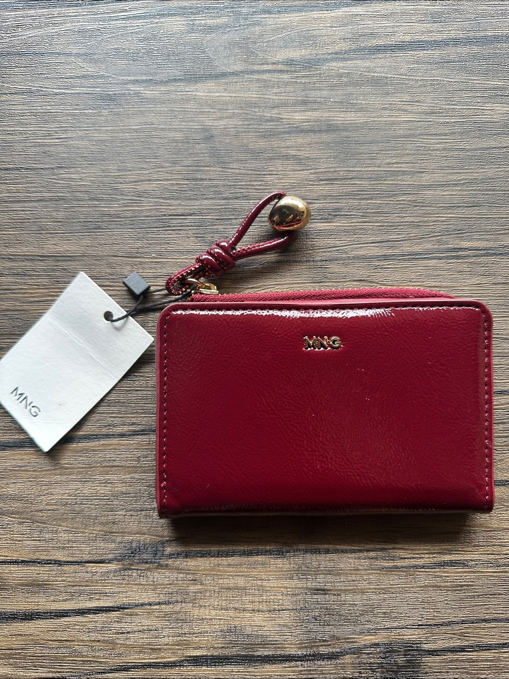 MANGO LEATHER EFFECT WALLET